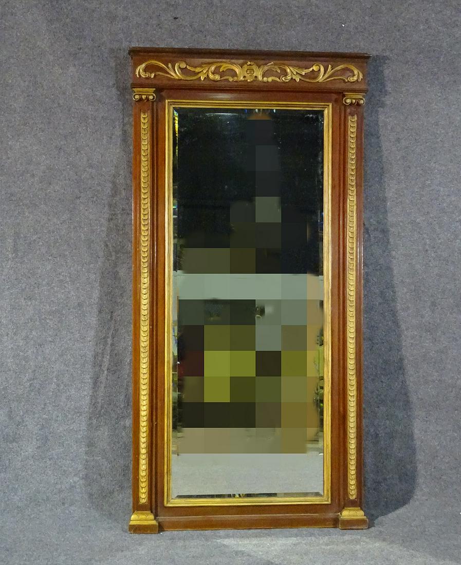 LARGE BEVELED GLASS MIRROR (1 of 10)