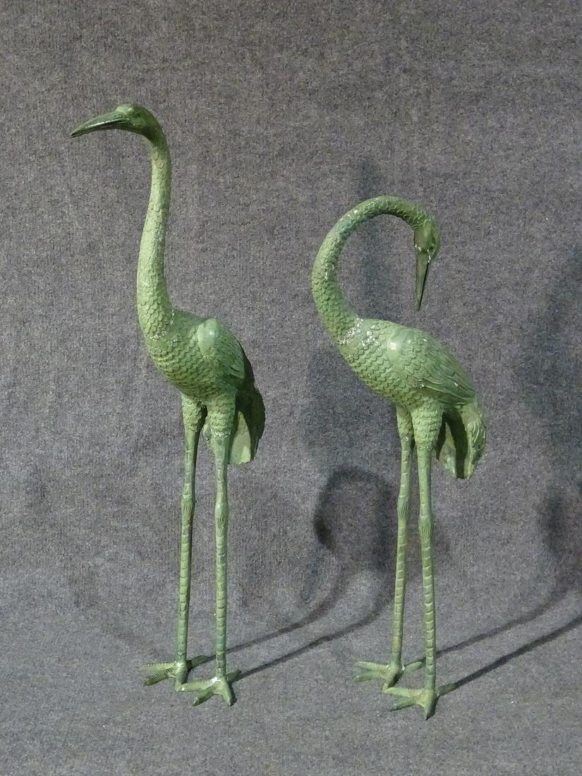 PAIR BRONZE BIRDS (1 of 8)