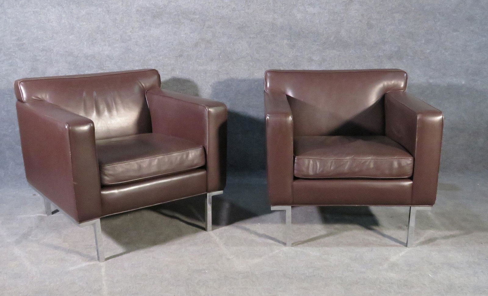 PR DESIGN WITHIN REACH LEATHER CLUB CHAIRS (1 of 12)