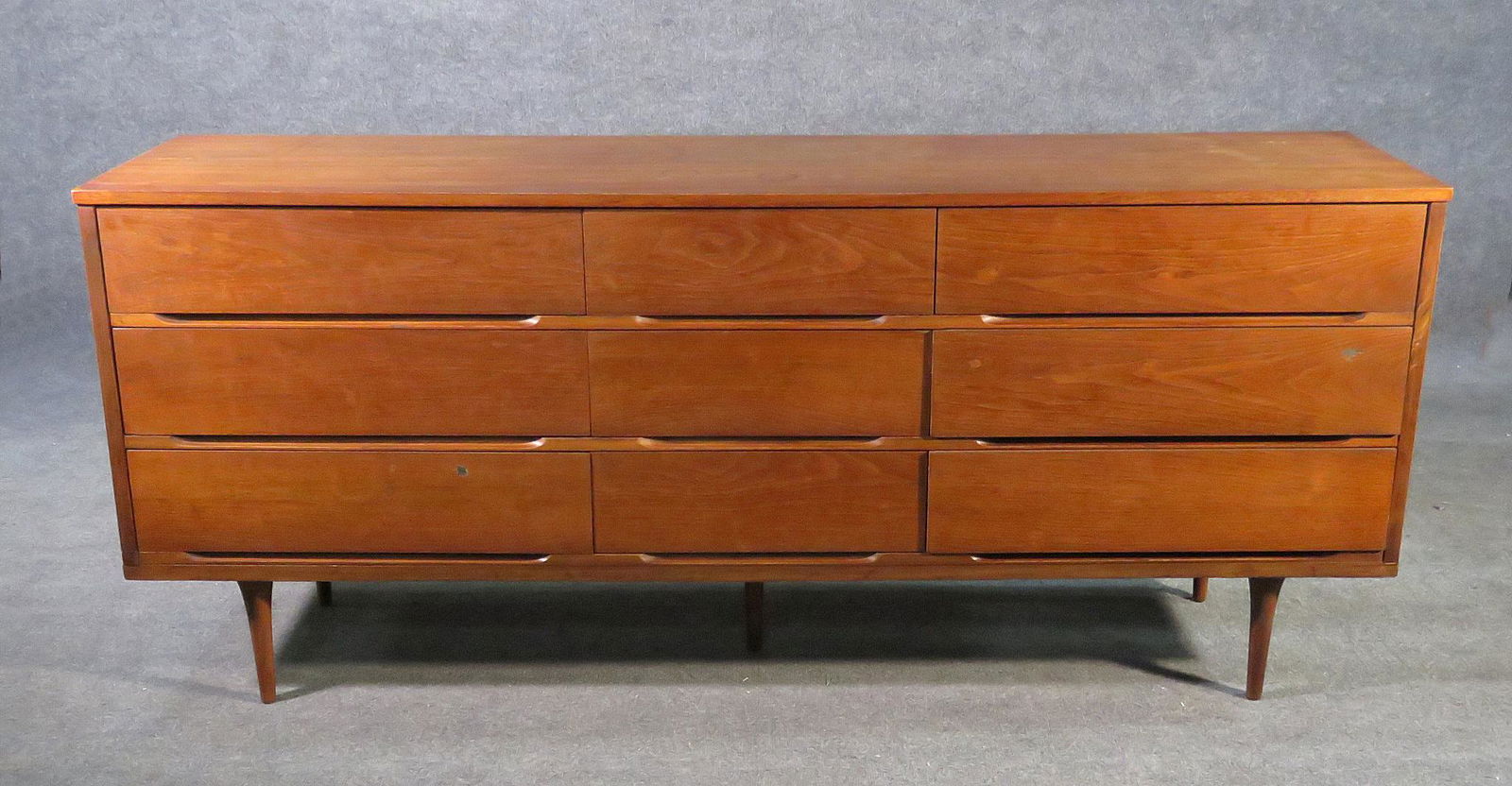JOHNSON CARPER ATTR WALNUT DRESSER (1 of 7)