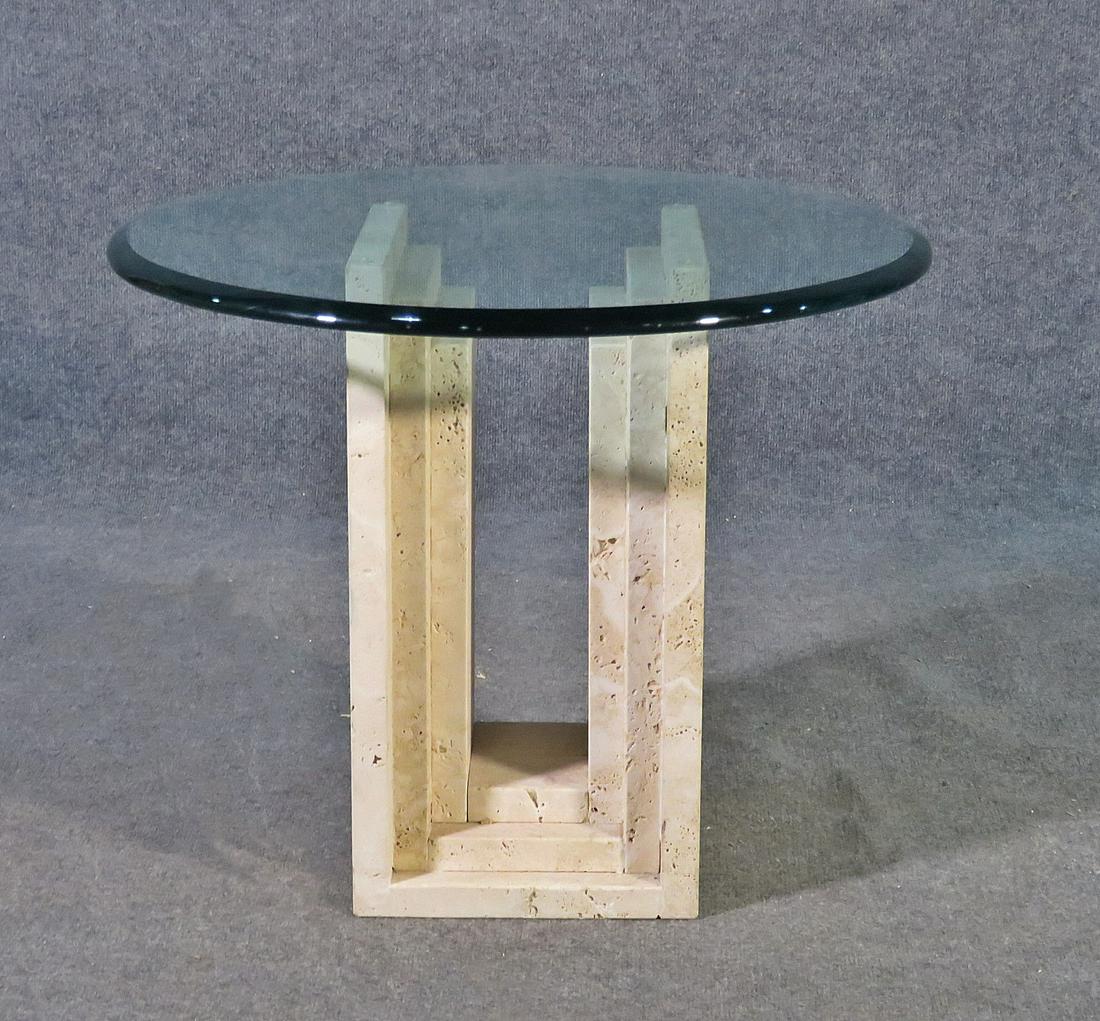 CARLO SCARPA STYLE SIDE TABLE (1 of 5)