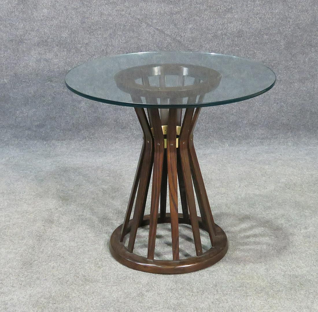 DUNBAR GLASS TOP TABLE (1 of 5)