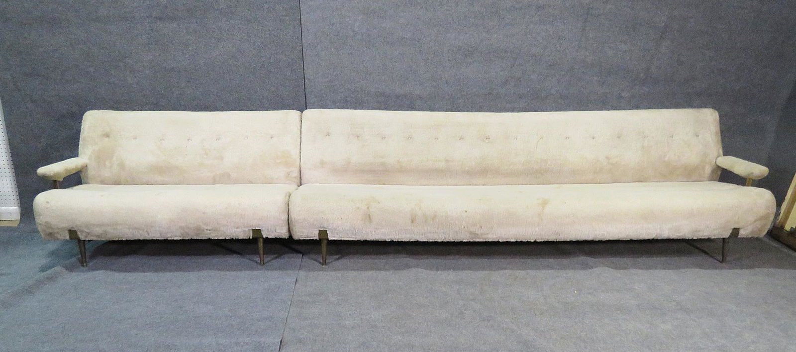 ITALIAN STYLE  2 PC LONG SOFA (1 of 9)