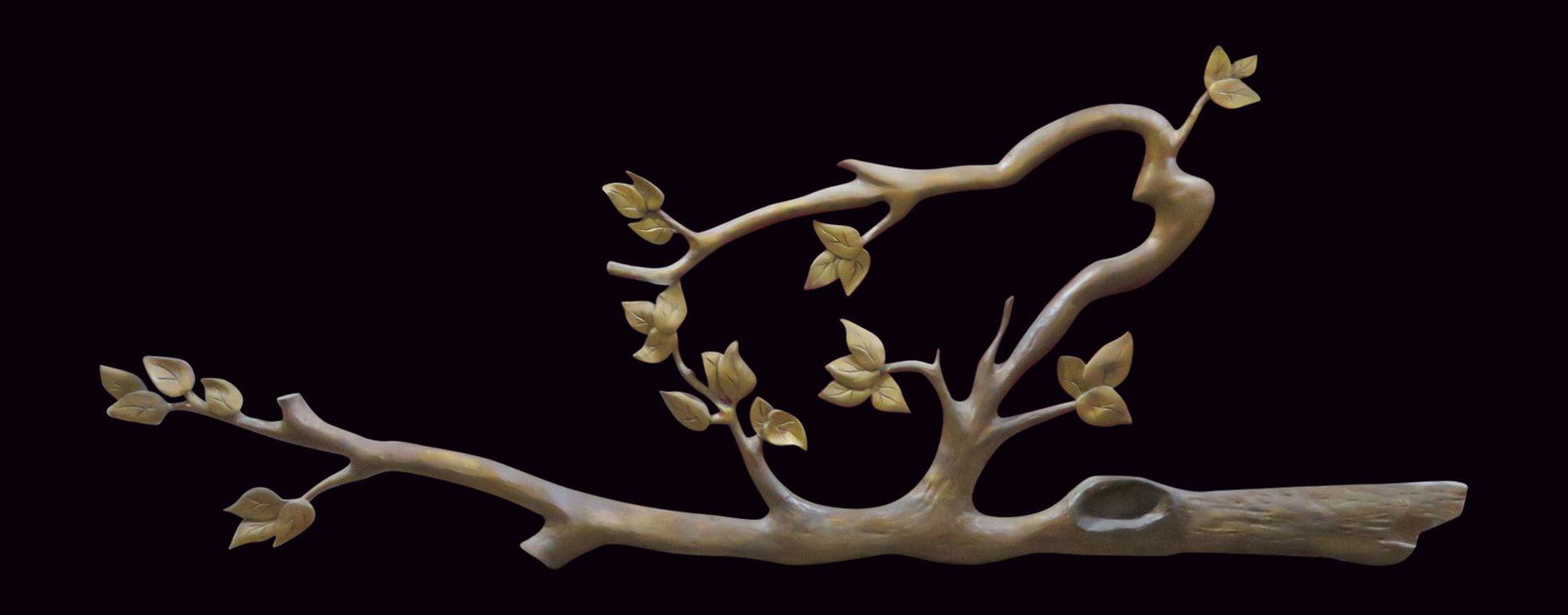 ORIENTAL BONSAI  STYLE TREE WALL ART (1 of 6)