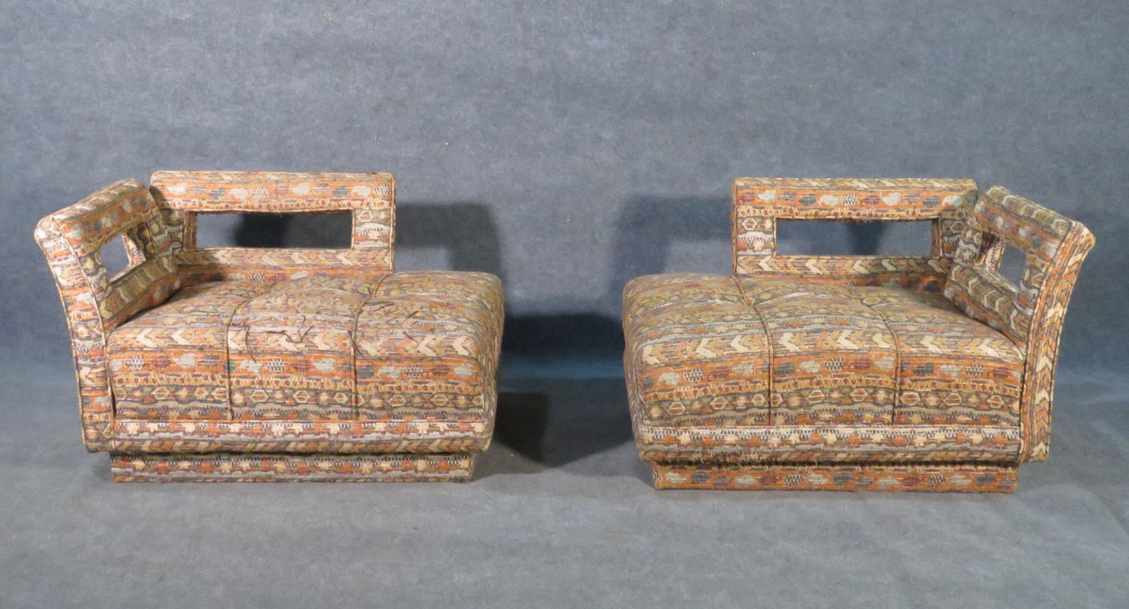 PR GROSFELD HOUSE CHAISE LOUNGE CHAIRS (1 of 11)