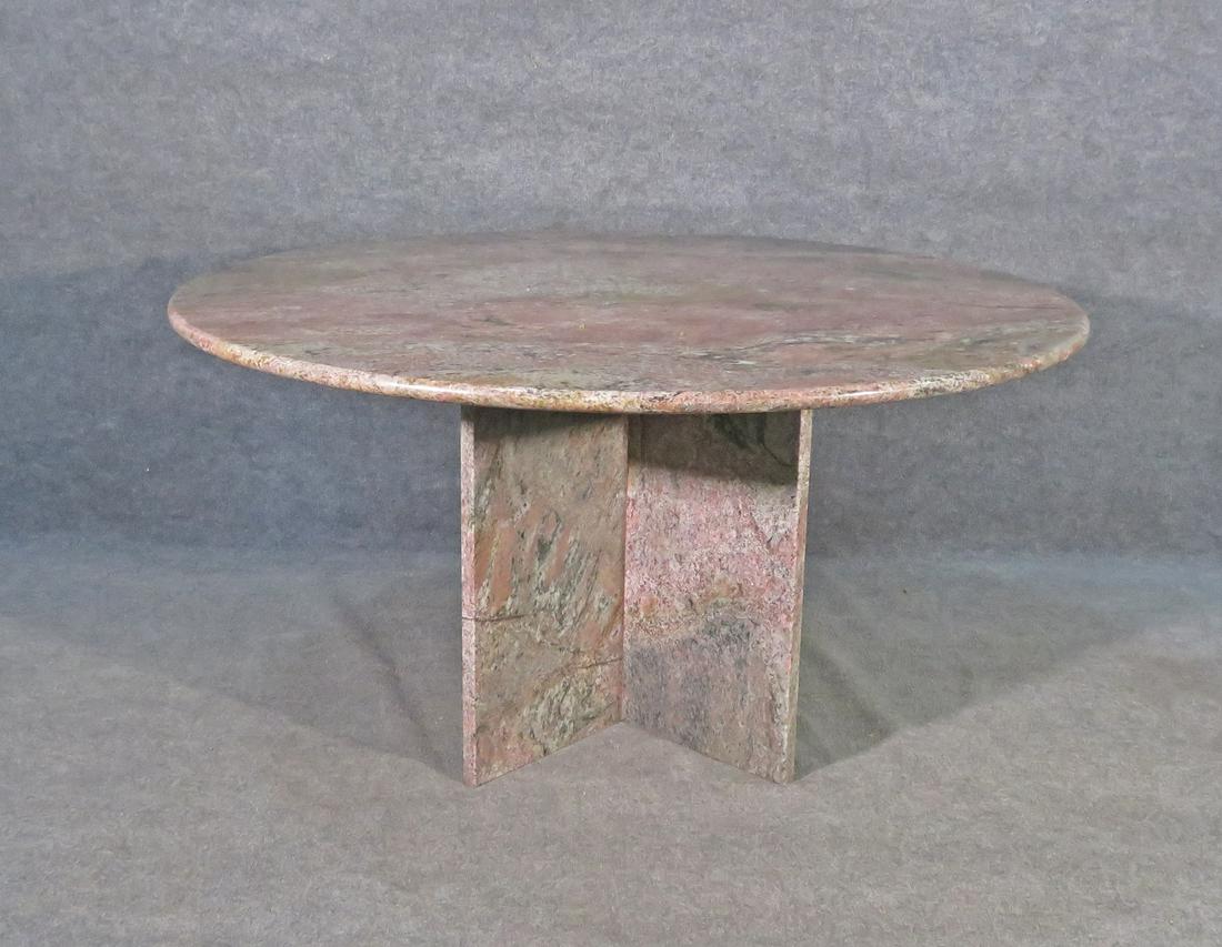 80'S POST MODERN MARBLE DINING TABLE (1 of 6)