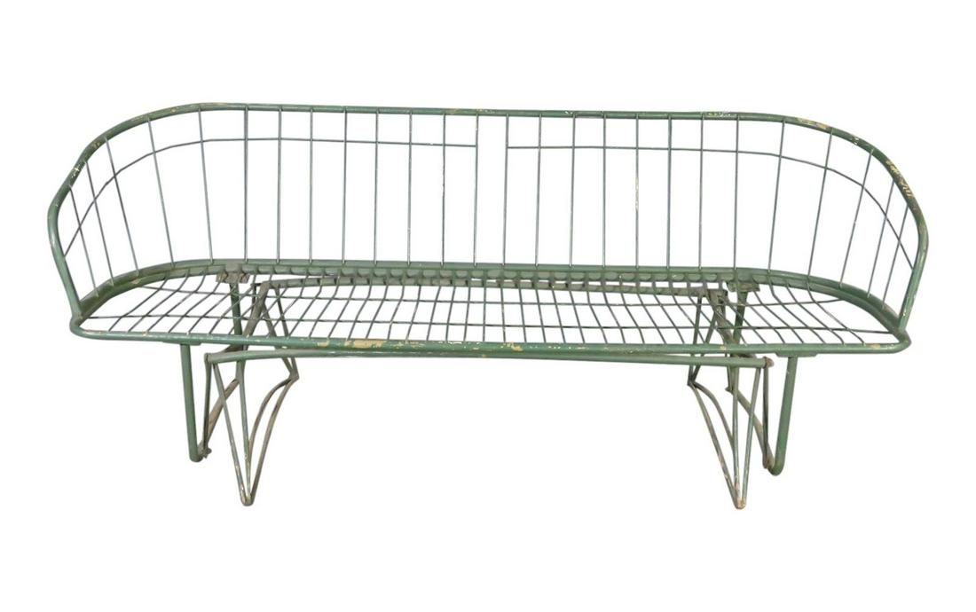 WOODARD STYLE GLIDING SOFA (1 of 9)