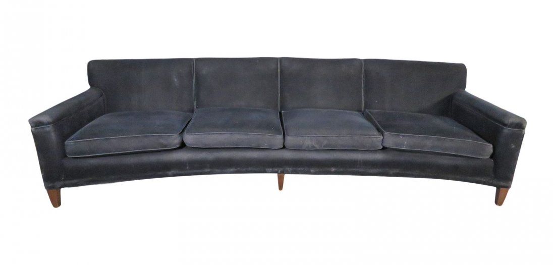 UPHOLSTERED SOFA ATTRIBUTED HARVEY PROBBER (1 of 5)