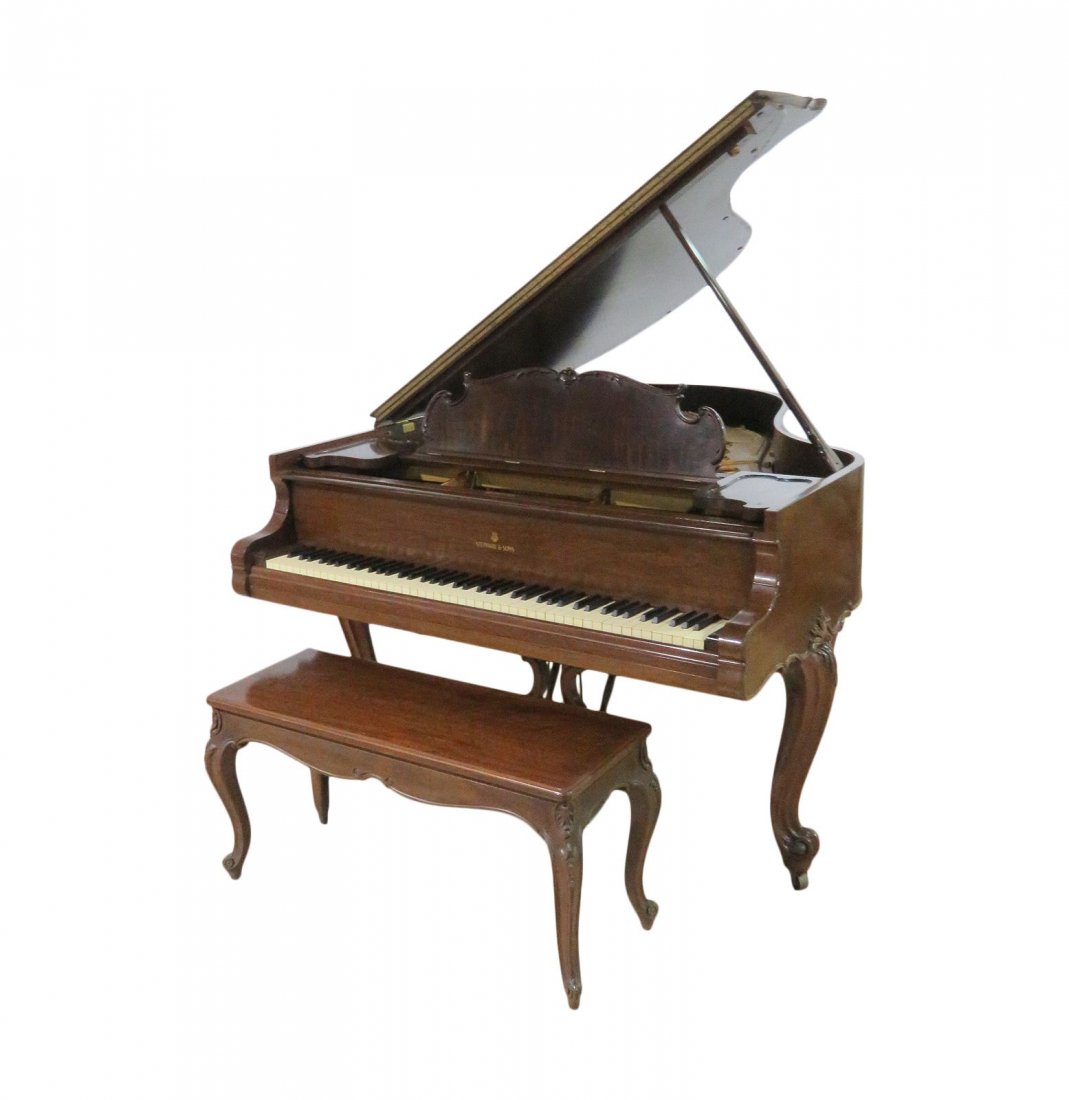 STEINWAY LOUIS XV STYLE PIANO AND BENCH (1 of 18)