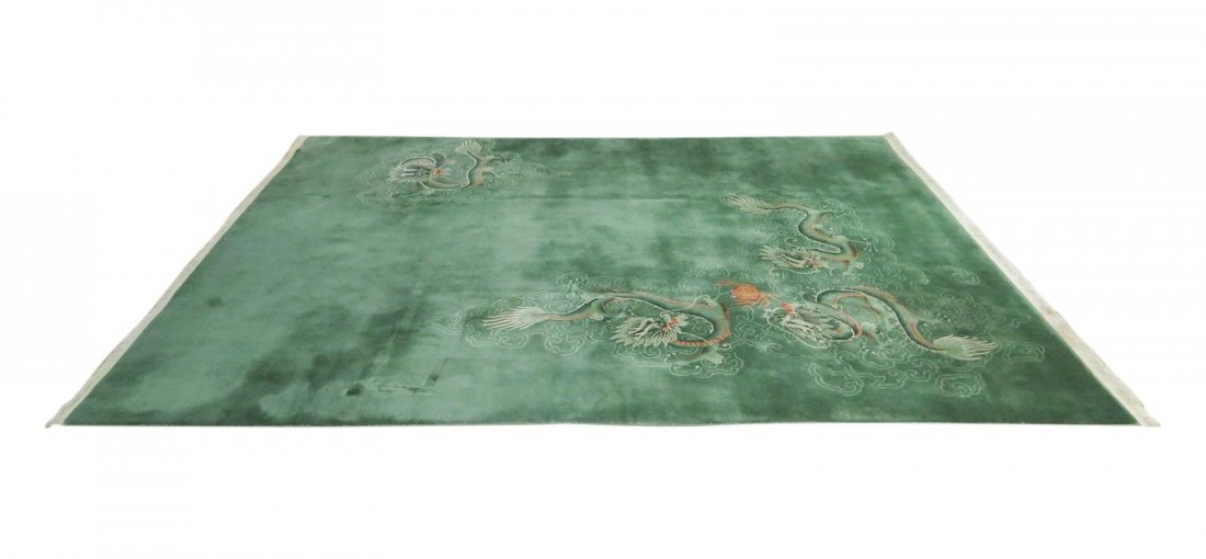 ANTIQUE CHINESE "DRAGON"  RUG (1 of 11)