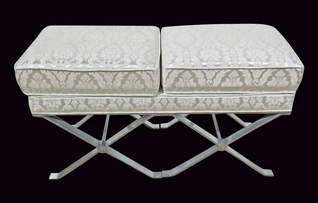 KARL SPRINGER STYLE DOUBLE X  BENCH (1 of 8)