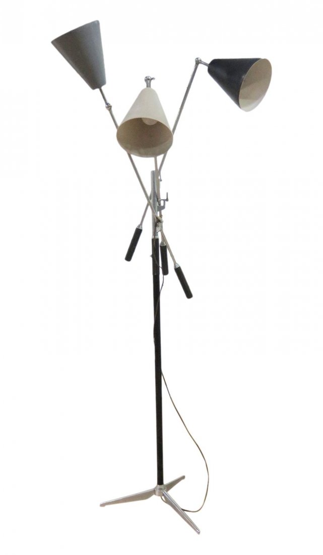 ARTELUCE STYLE MULTI COLORED SHADE FLOOR LAMP (1 of 10)