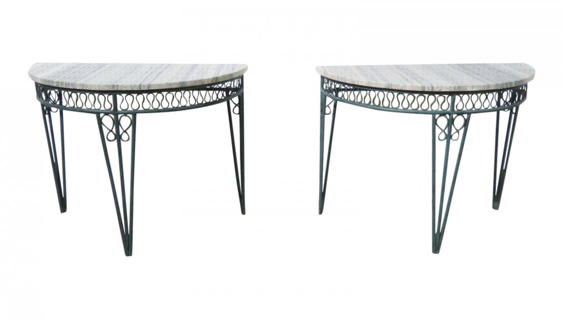 PAIR MAURIZIO TEMPESTINI FOR SALTERINI CONSOLE TABLES (1 of 10)