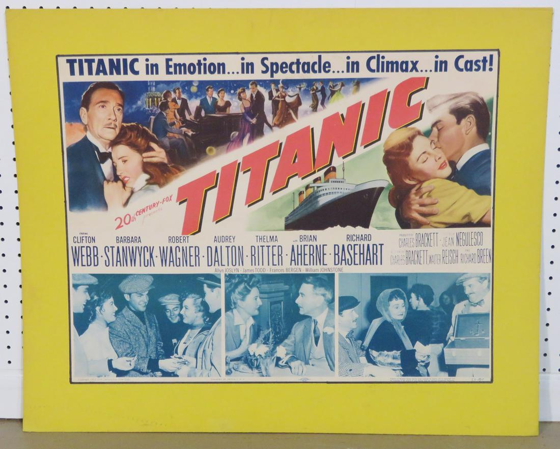 TITANIC ADVERTISING POSTER (1 of 2)