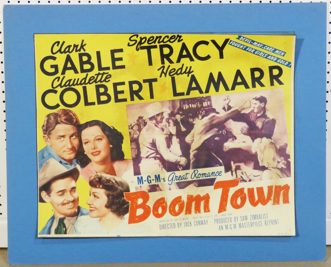 BOOM TOWN ADVERTISING POSTER (1 of 3)