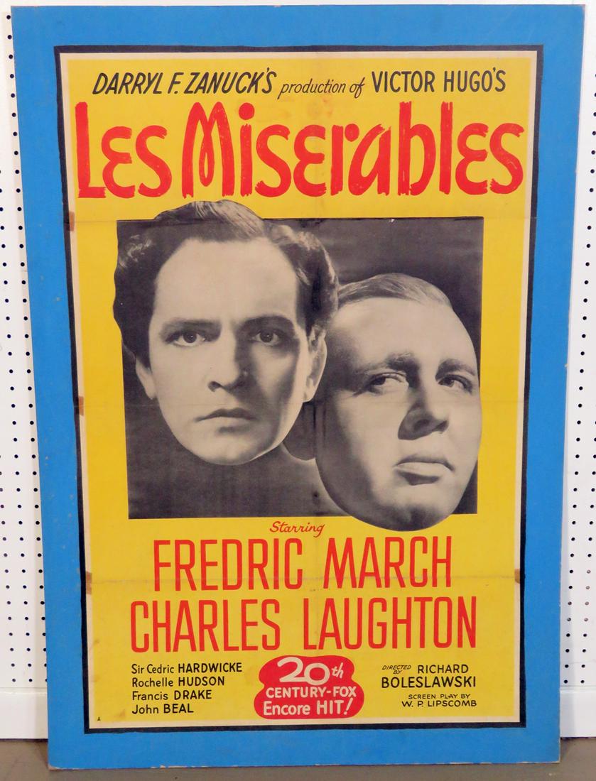 LES MISERABLES ADVERTISING POSTER (1 of 1)