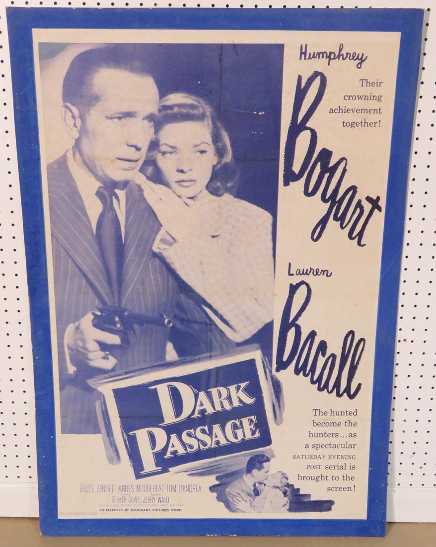 DARK PASSAGE ADVERTISING POSTER (1 of 1)