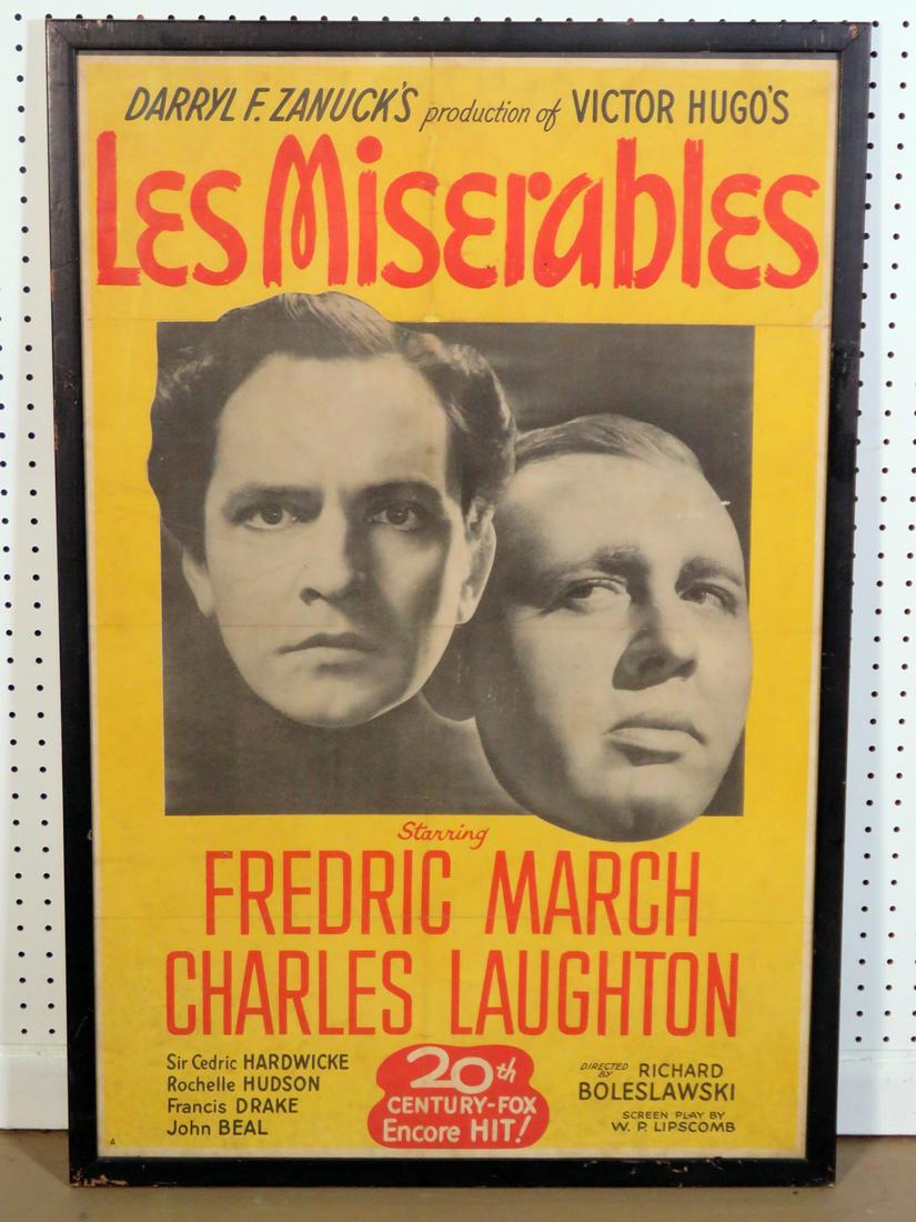 LES MISERABLES ADVERTISING POSTER (1 of 1)