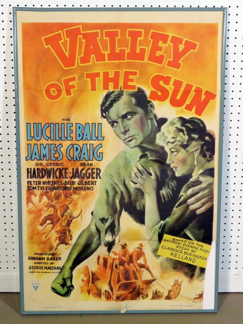 VALLEY OF THE SUN ADVERTISING POSTER (1 of 2)