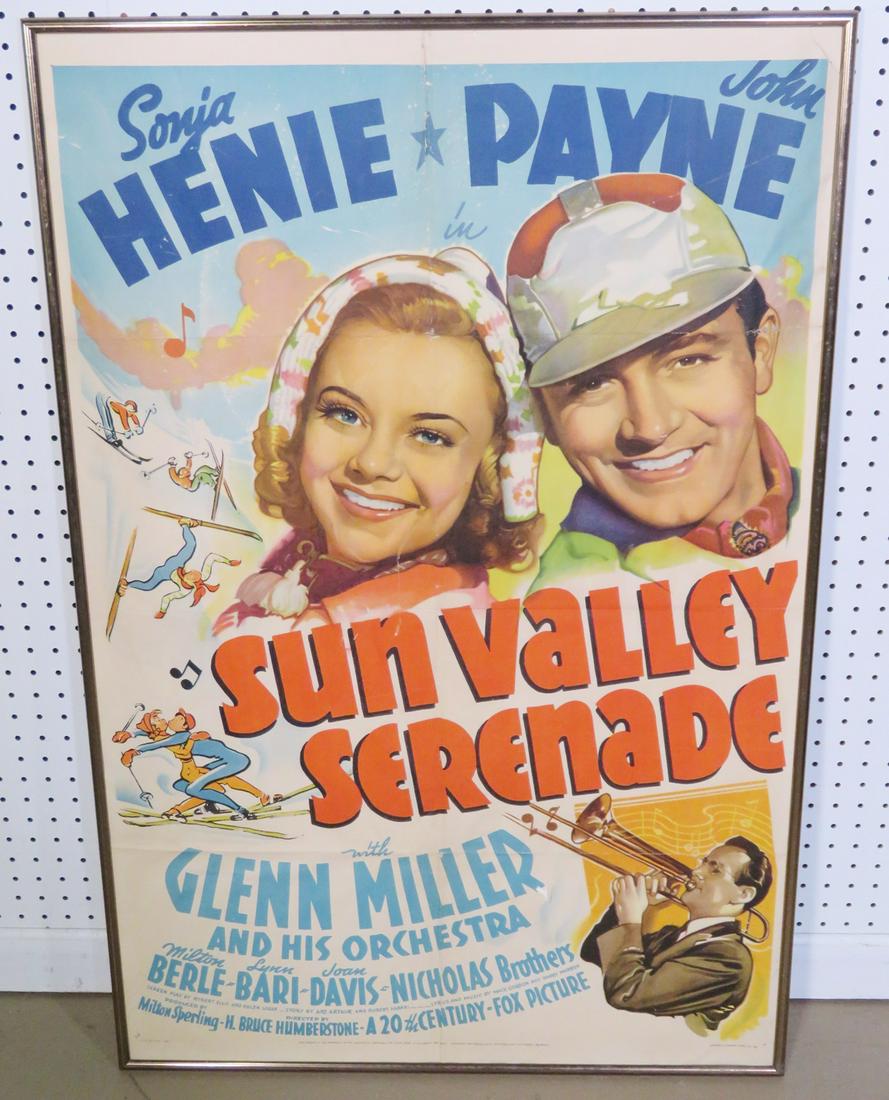 SUN VALLEY SERENADE ADVERTISING POSTER (1 of 2)
