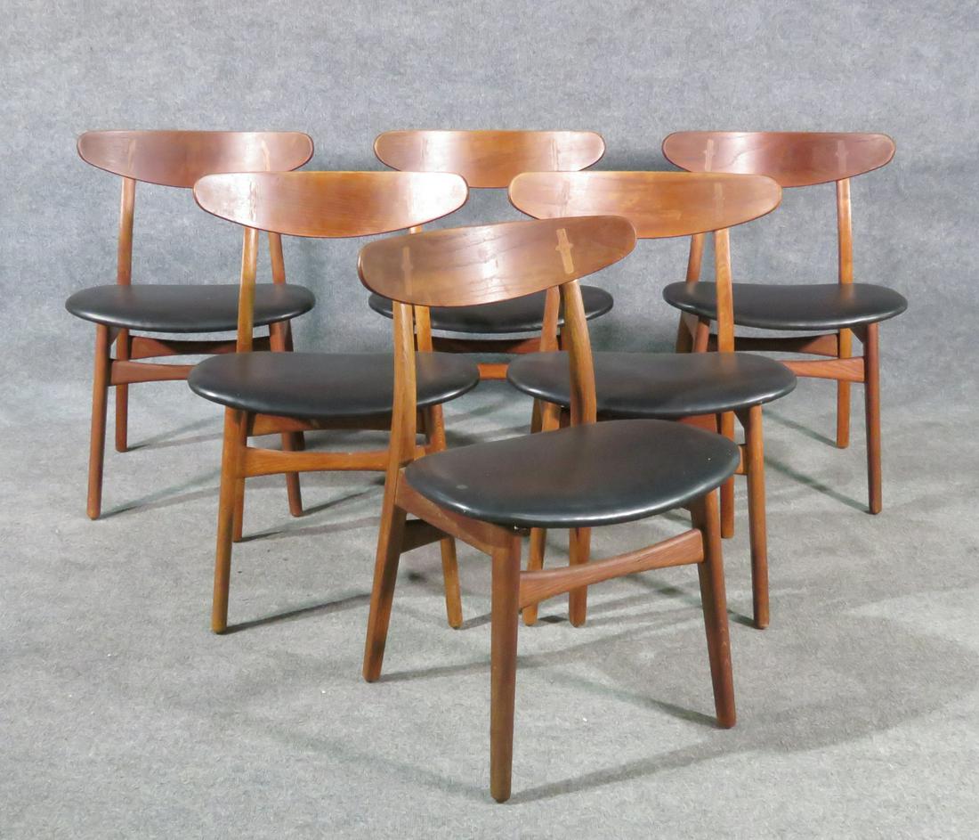 6 HANS WEGNER CHAIRS (1 of 10)