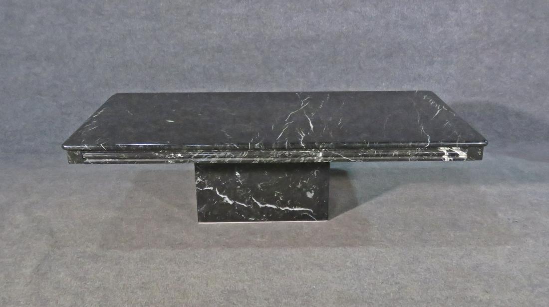 ITALIAN MARBLE COFFEE TABLE (1 of 7)