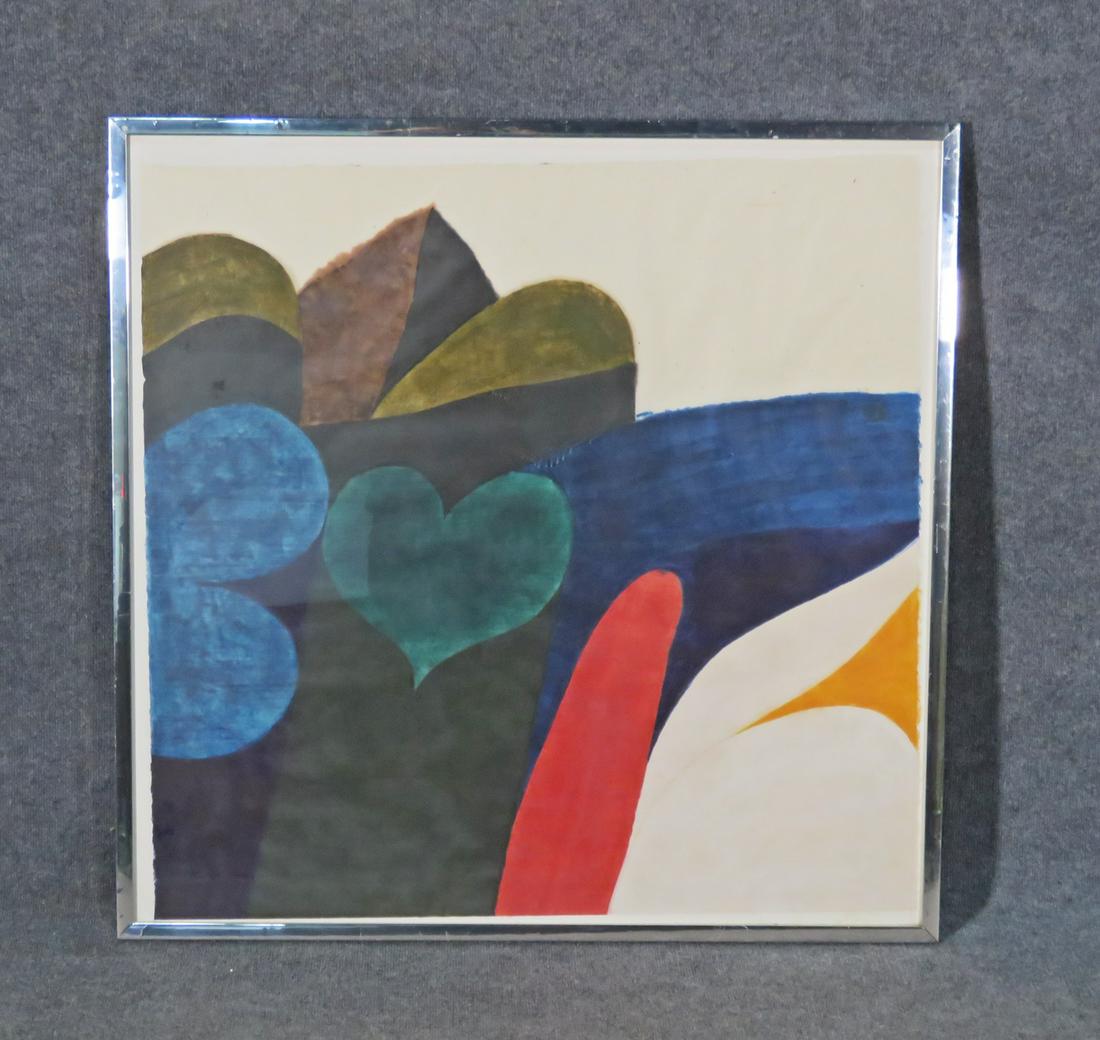 CAROL SUMMERS "BIG SUR" COLOR WOODCUT (1 of 8)