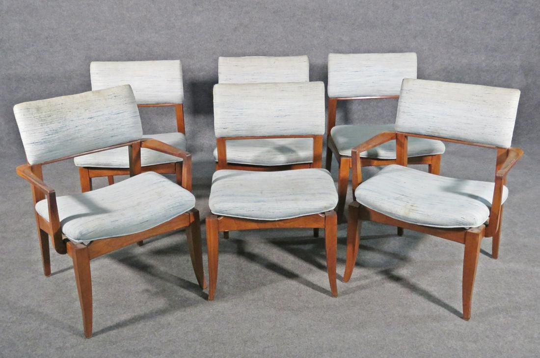 6 TOMLINSON MID CENTURY CHAIRS (1 of 12)