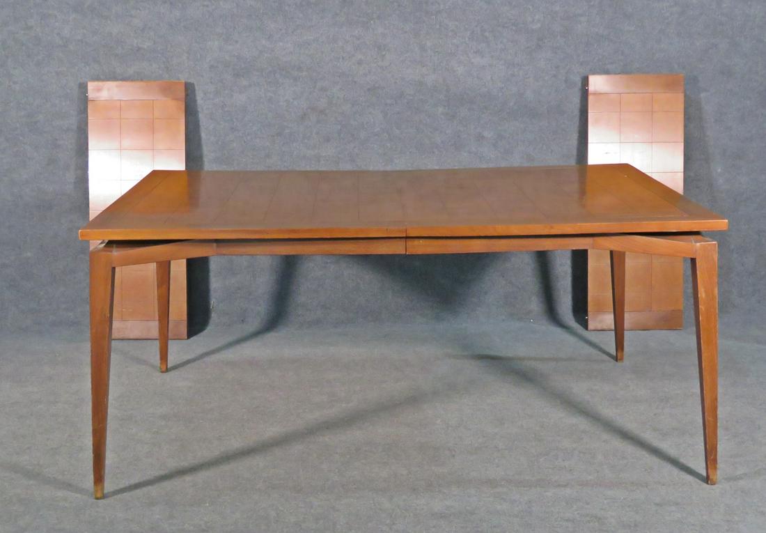 TOMLINSON BOW TIE FORM WALNUT DINING TABLE (1 of 16)