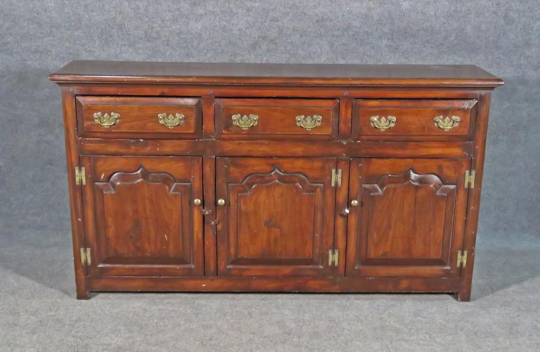 ANTIQUE ENGLISH WELSH CUPBOARD BASE (1 of 8)