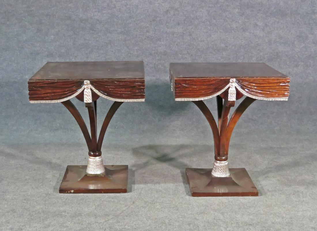 PR PEDESTAL TABLES ATTR GROSFELD HOUSE (1 of 7)