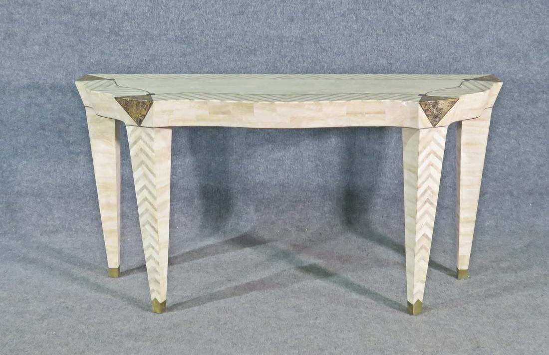 TESSELLATED CONSOLE ATTRIBUTED ENRIQUE GARCEL (1 of 11)