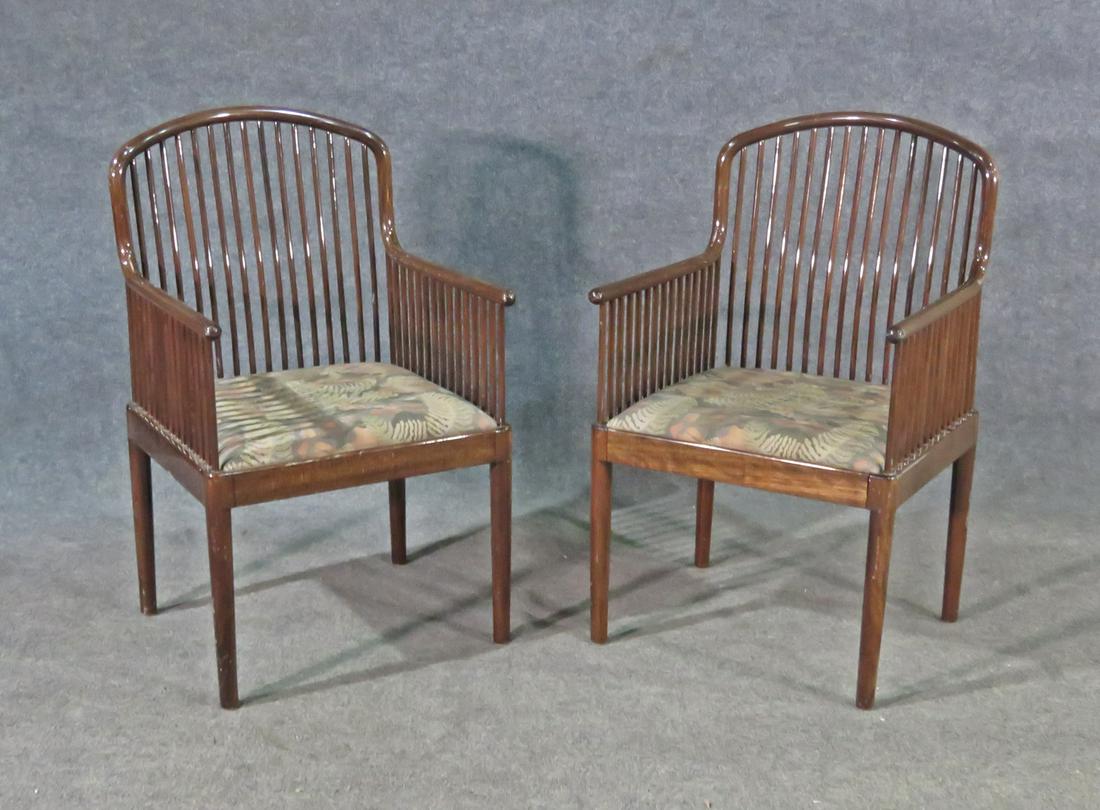 PAIR STENDIG ARM CHAIRS (1 of 8)