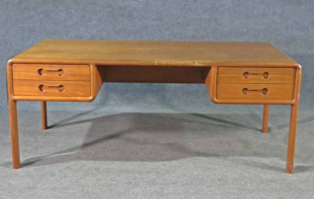 DANISH TEAK WRITING DESK (1 of 8)