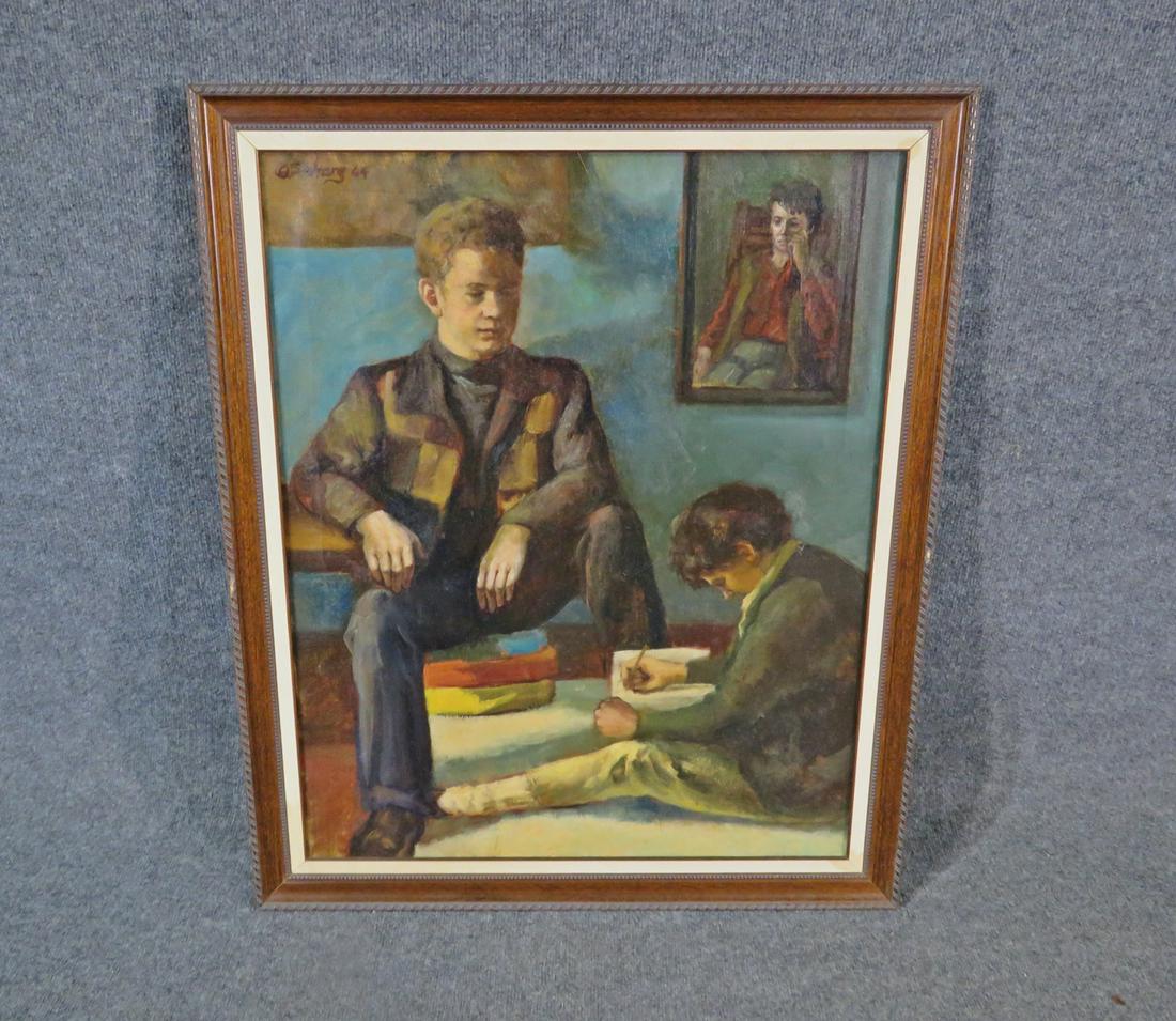 SCHARY PAINTING ON CANVAS (1 of 14)