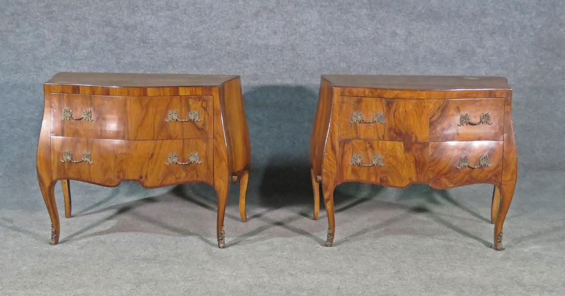 PAIR BOMBAY COMMODES (1 of 10)