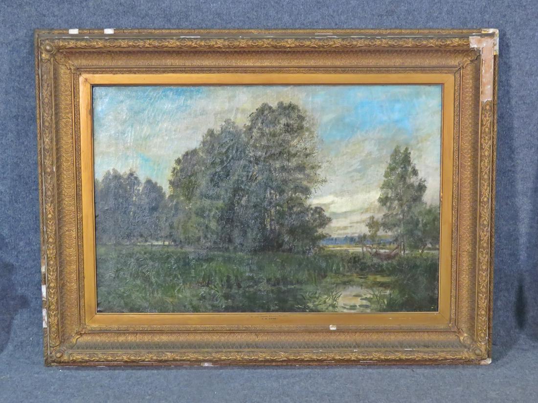 FB KERR "IN THE SOMME VALLEY, PICARDI PAINTING (1 of 9)