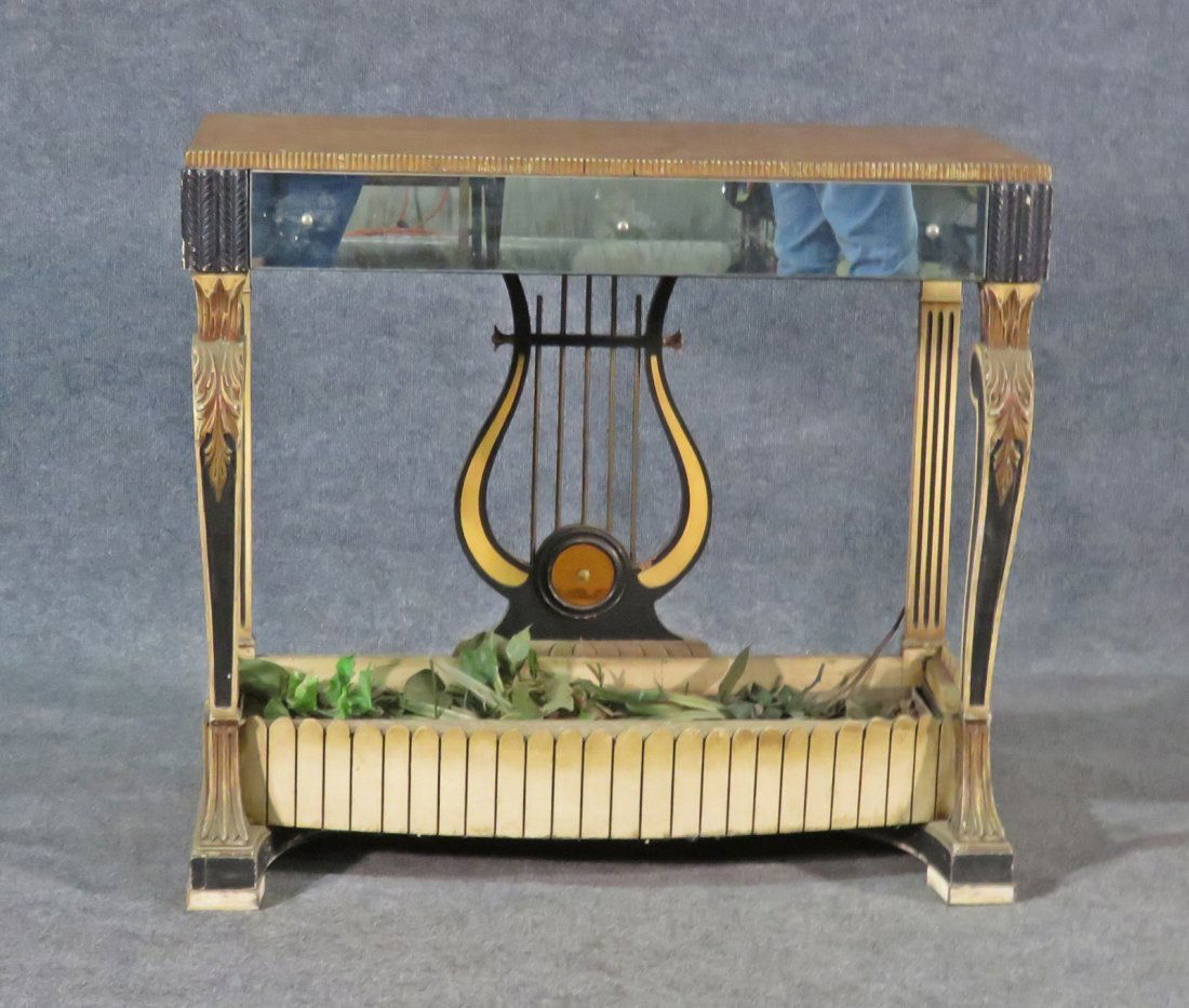 REGENCY STYLE CONSOLE WITH PLANTER (1 of 9)