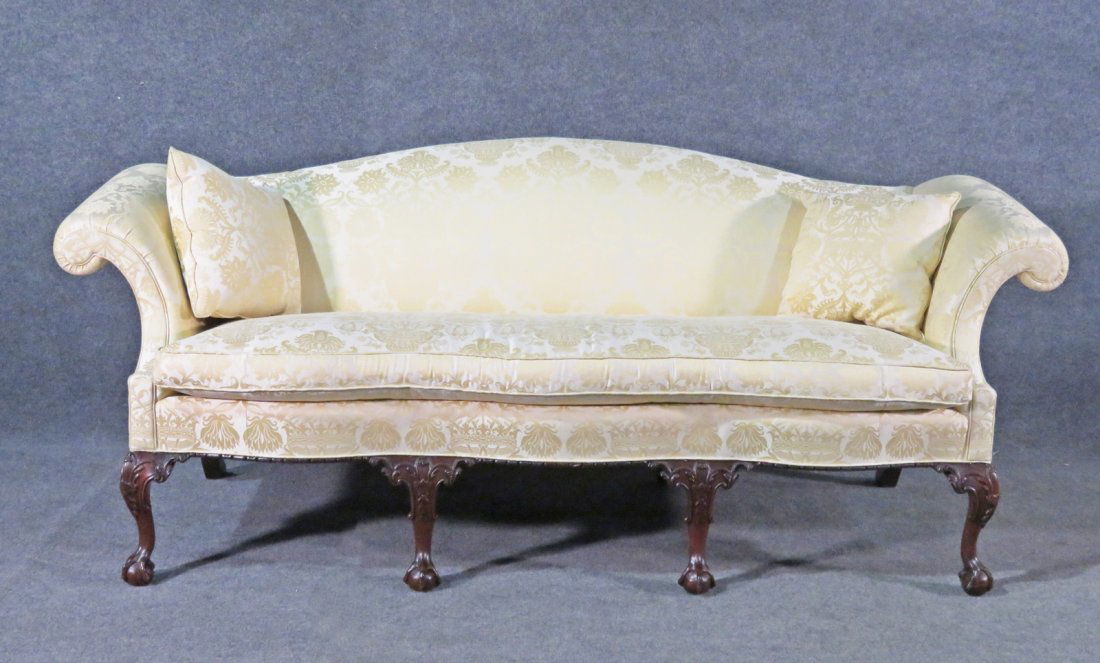 WILLIAMSBURG FOR STICKLEY CARVED SOFA (1 of 8)