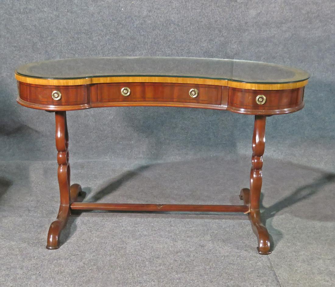 KARGES KIDNEY SHAPED TABLE (1 of 9)