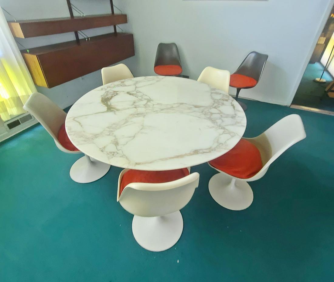 SAARINEN MARBLE TOP TABLE (1 of 11)