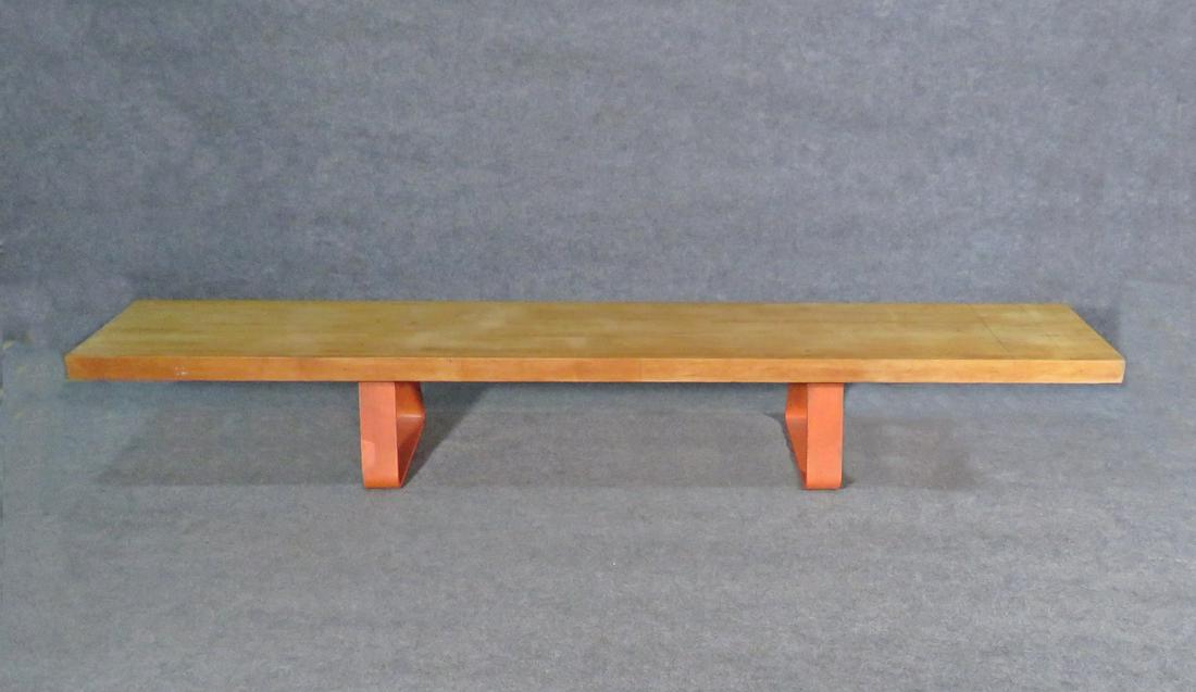 INDUSTRIAL STYLE LONG BENCH (1 of 4)