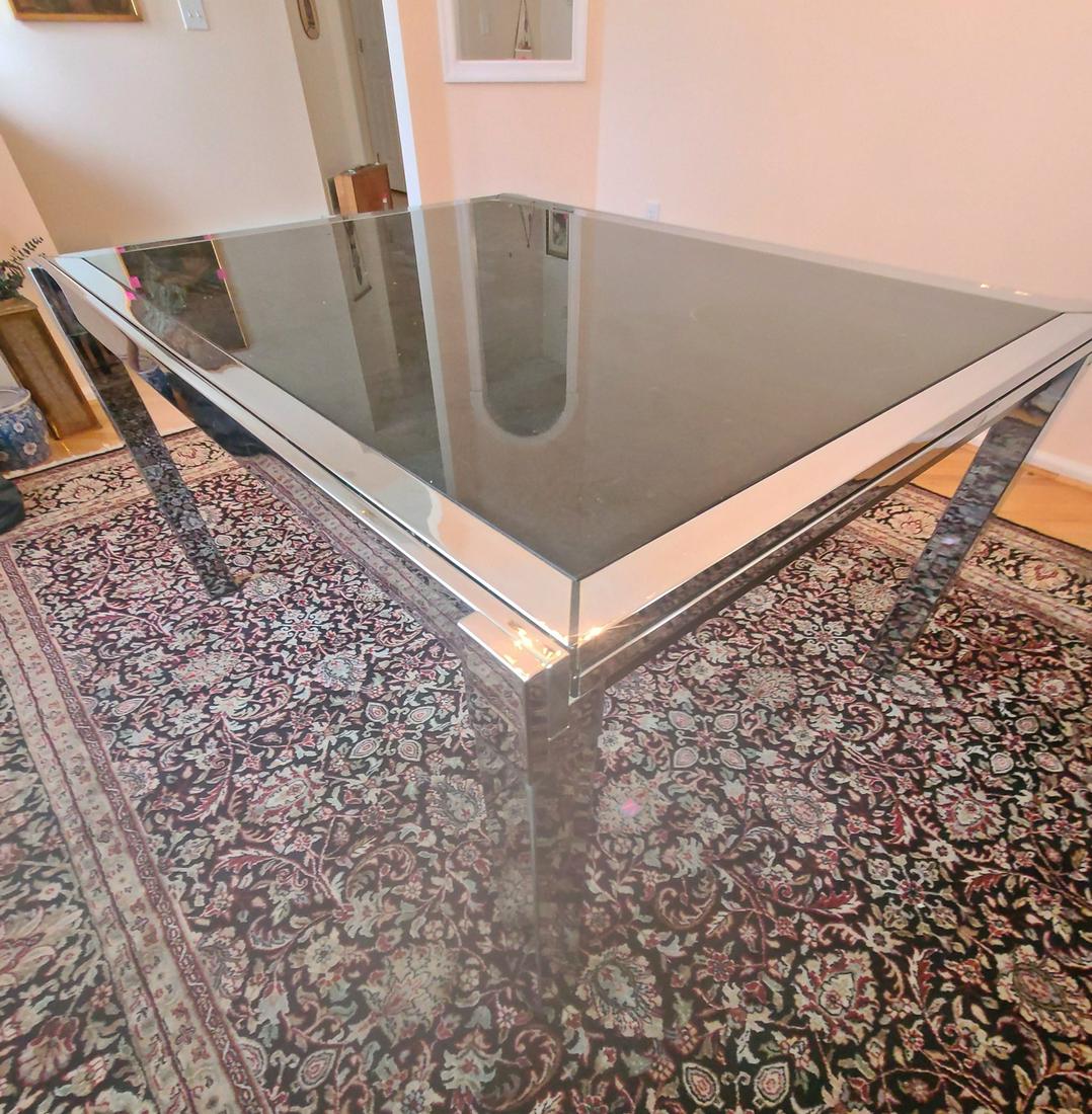 MILO BAUGHMAN STYLE EXPANSION DINING TABLE (1 of 3)