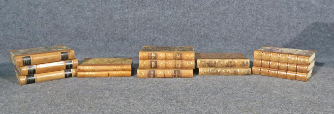 13 LEATHER BOUND BOOKS (1 of 11)