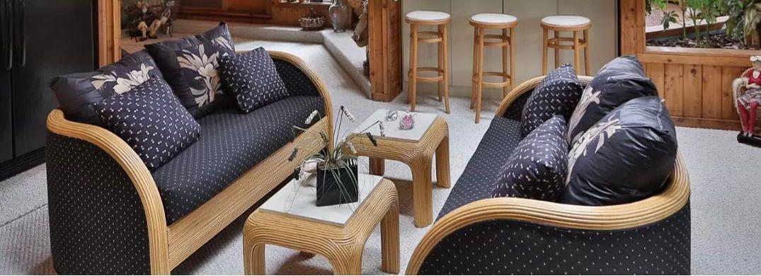 PAIR GABRIELLA CRESPI STYLE LOVESEATS (1 of 1)