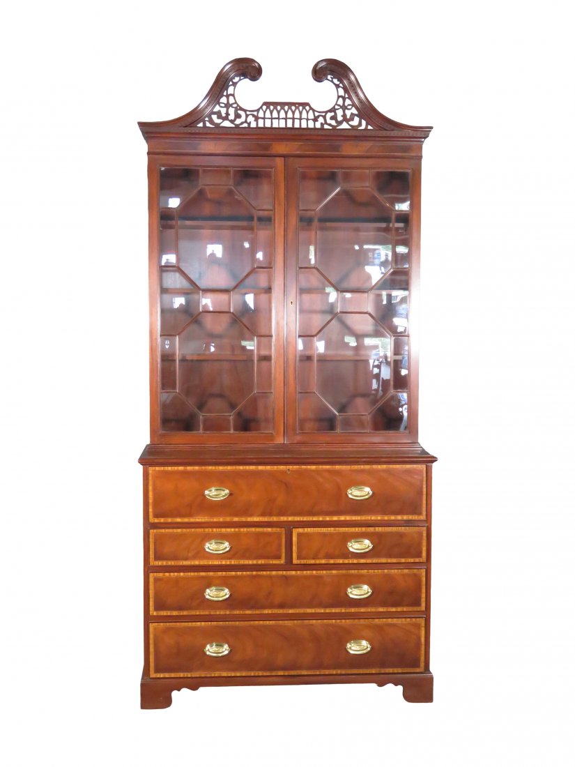 BAKER COLLECTORS EDITION 2 PC SECRETARY DESK (1 of 11)