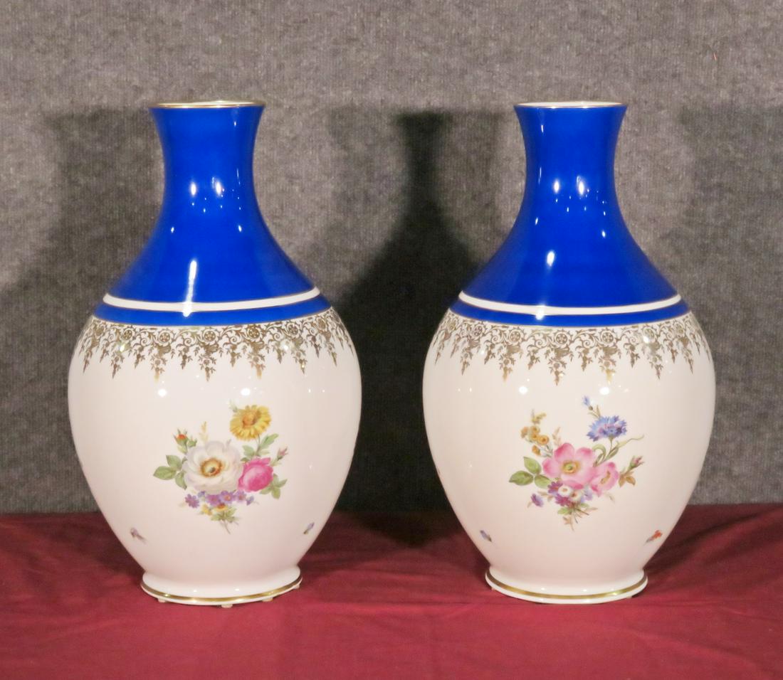 PAIR 1950'S ROSENTHAL URNS (1 of 7)