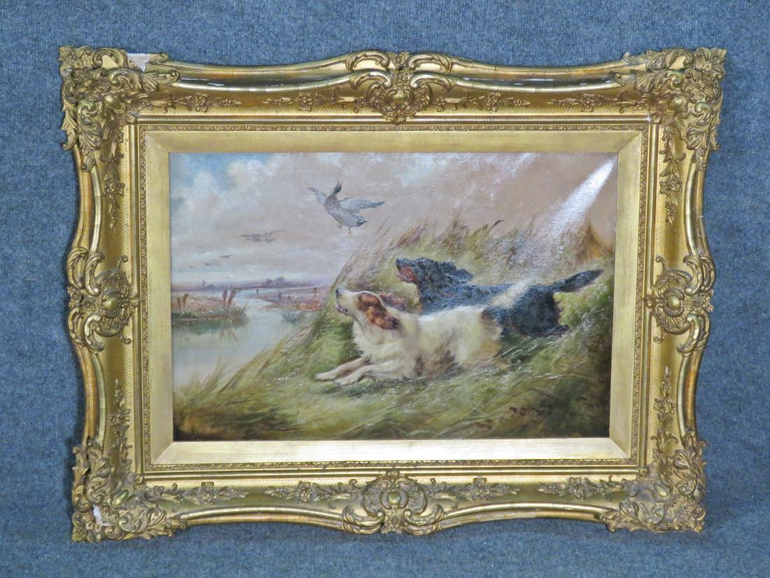 ROBERT CLEMINSON HOUNDS CHASING DUCK (1 of 10)