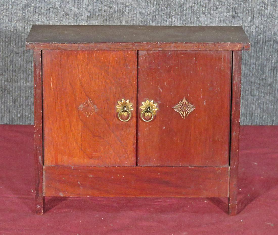 ANTIQUE 2 DOOR CABINET (1 of 6)