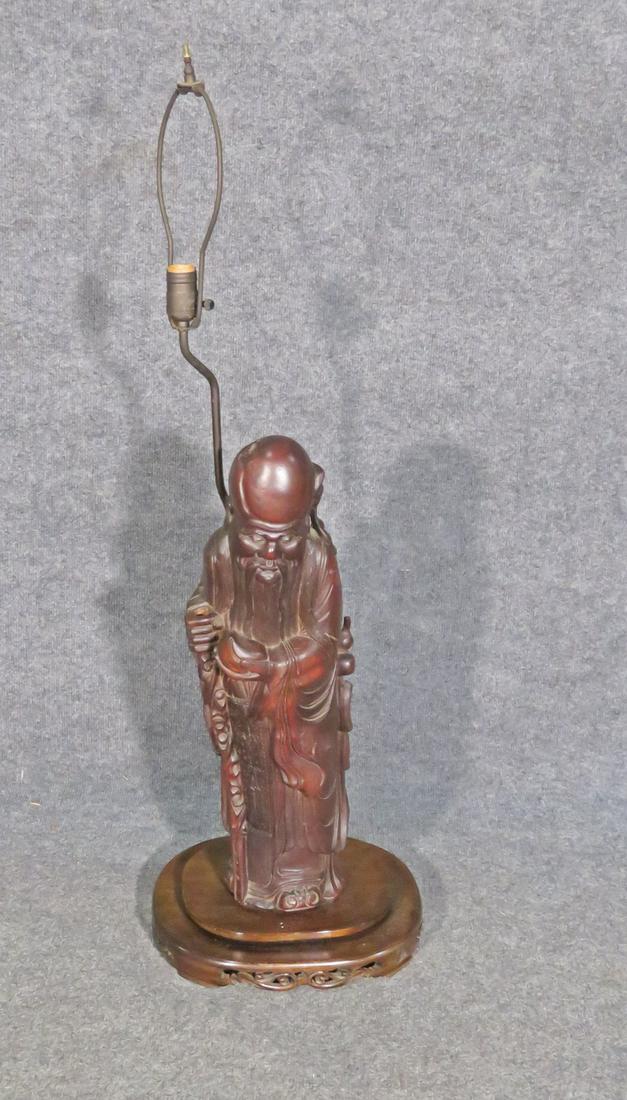 ASIAN FIGURAL LAMP (1 of 10)